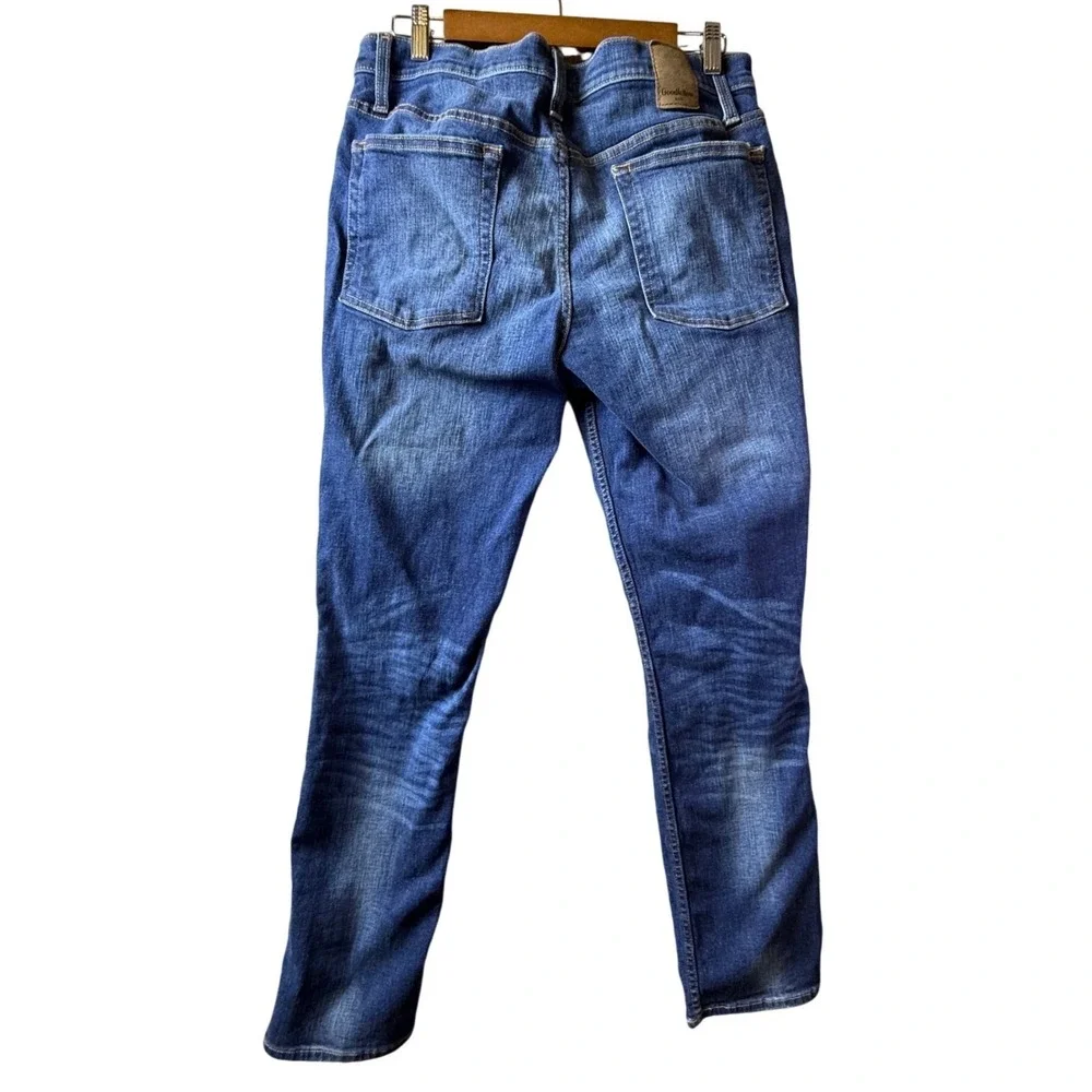 Goodfellow Co Total Flex‎ Mens Blue Distressed Slim Straight Jeans Size 32x30
